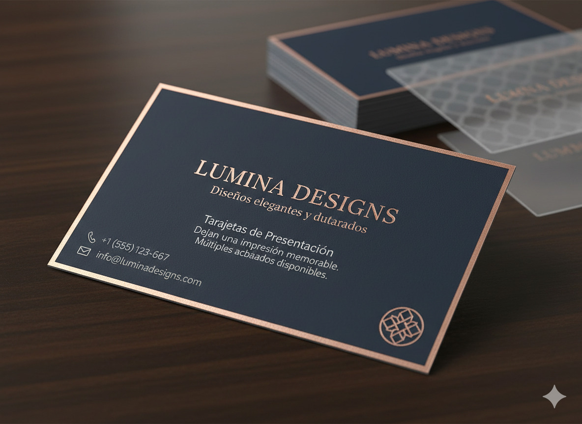 Tarjetas de presentación profesionales