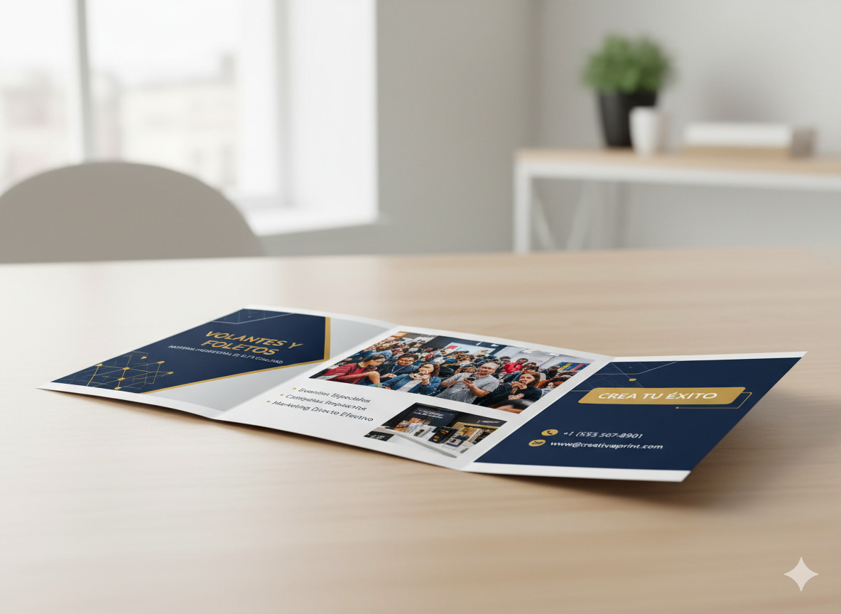 Volantes y folletos publicitarios